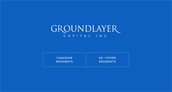Desktop Screenshot of groundlayer.com